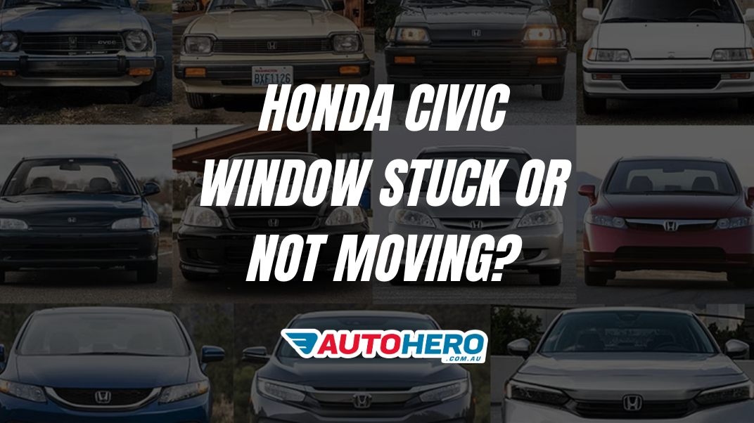 Honda civic Window Stuck or Not Moving?